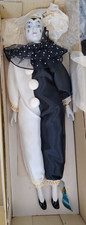 Harlequin Porcelain Doll