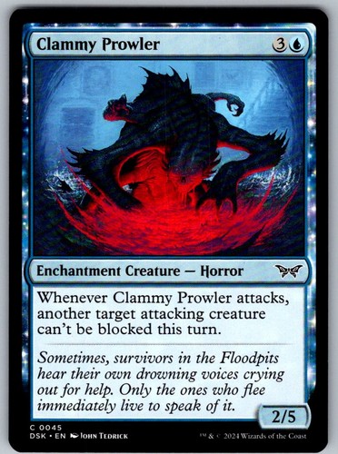 Mtg clammy prowler - prowler, 45