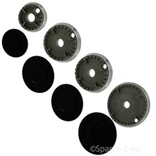Gas Hob Burner & Flame Cap Fits NEW WORLD Oven Cooker Large Medium Small Crown
