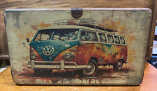 Lovely Small Handmade Solid Wood VW Camper Van Trug SU111