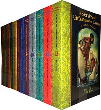 A Series of Unfortunate Events 13 Books Collection Set Lemony Snicket