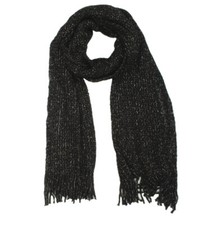 Black Metallic Sparkle Woven