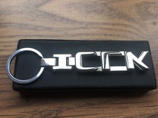 CHROME KEY RING CHAIN FOR