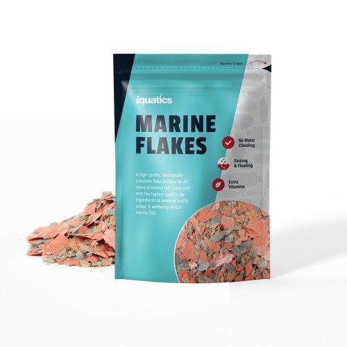 Iquatics marine fish food - iquatics,