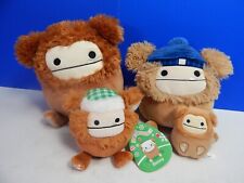 SQUISHMALLOWS BENNY THE BIGFOOT soft plush kelly toy BUNDLE LOT SET