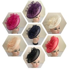 Elegant Weddings, Ladies Day Race Royal Ascot Elegant Fascinator Hat