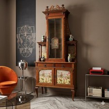 Antique Showcase Art Nouveau