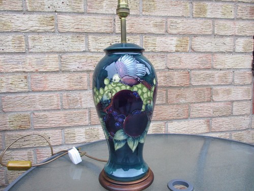 Moorcroft large teal - moorcroft, finch