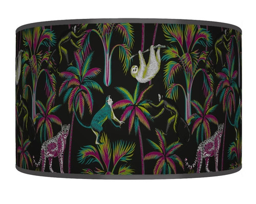 Tropical jungle animals black - animals,