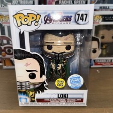 Funko Pop! Marvel Avengers Endgame Loki  #747. Funko Exclusive Glow In The Dark 