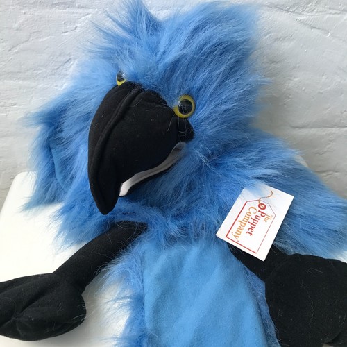Puppet company blue parrot - company,