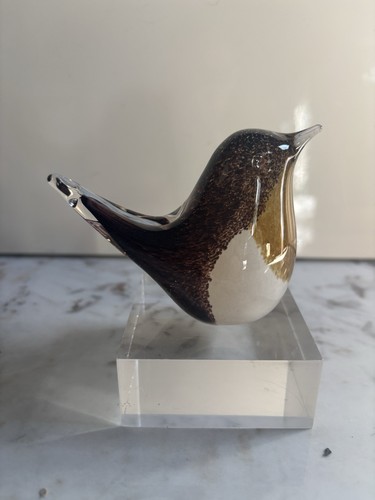 Small wren bird glass - wren,,