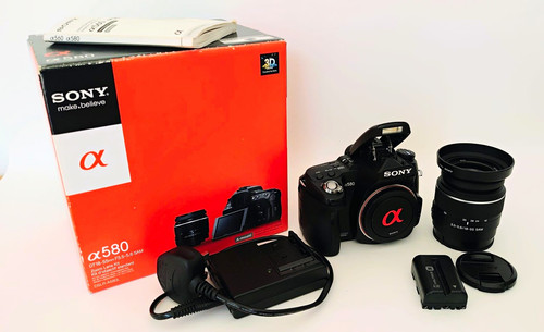 Sony alpha a580 2mp dslr - 14.2mp,