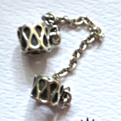 Pandora silver safety chain - silver,