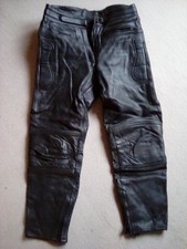 ladies leather biker trousers