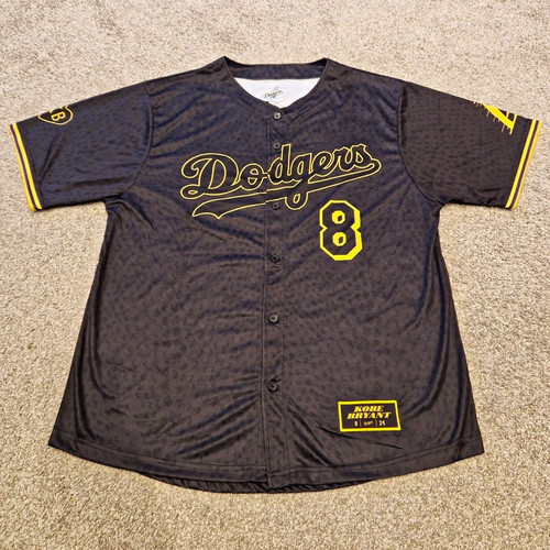 Dodgers kobe bryant black - la,