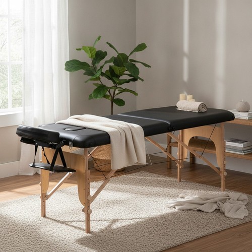 Portable massage table - massage, folding