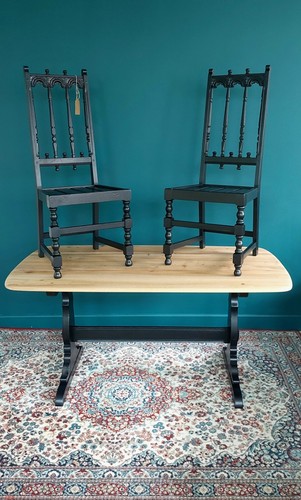 Ercol dining set table 155cm - ercol,