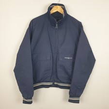 Henri Lloyd Jacket Mens Large Navy Blue Sailing Bomber Harrington Style