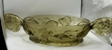 French Art Glass VERLYS "Poisson" Koi Fish BOWL
