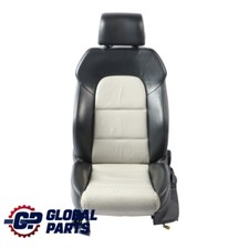 Audi A3 8P 5D Front Seat Interior Heated Left N/S Leather Black Silver