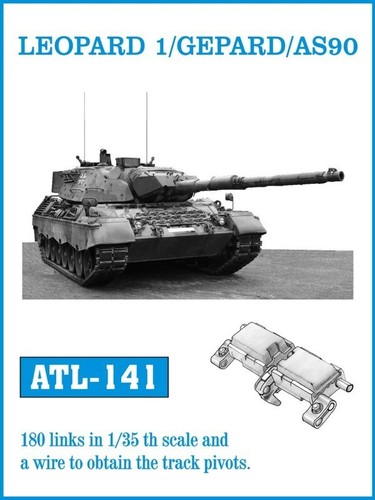 Friulmodel metal tank tracks - metal,