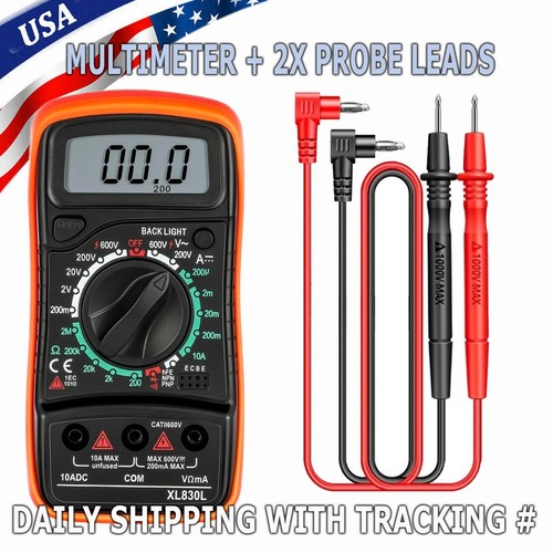 Digital multimeter lcd - digital,