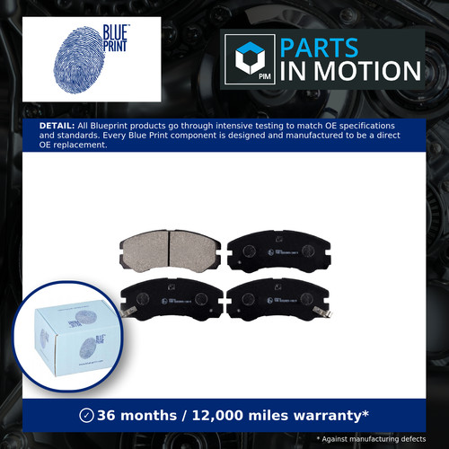 Brake pads set fits - fits, vauxhall