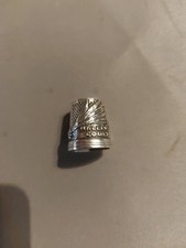 Hallmarked silver thimble - hallmarked,
