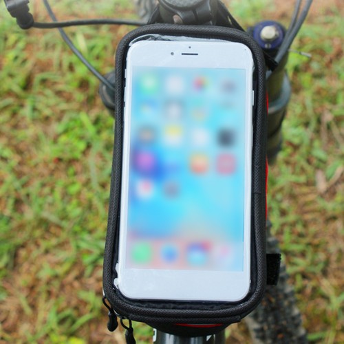 Bike top tube bag - bike,
