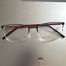 Reykjavik Eyes Black Label Neo  Titanium Black/Grey/red Glasses Eyeglasses Frame