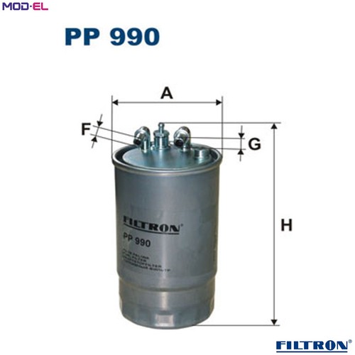 Fuel filter 990 - filter, for
