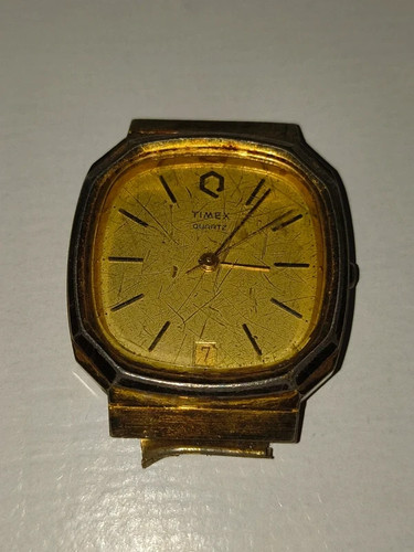 Vintage golden 1986 timex - vintage,