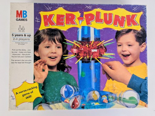 Vintage ker plunk board game - ker-plunk,