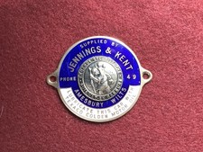 Jennings & Kent, Amesbury ,Wilts - Texaco Golden Motor Oil  Suppliers  Badge