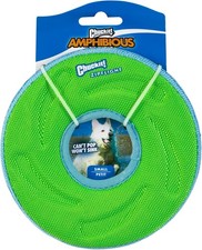 Chuckit Zipflight Floating Frisbee and Steering Wheel Dog Toy, Small (Assorted 