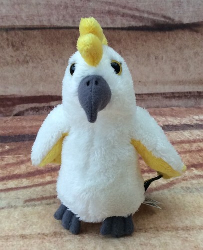 Ravensden cockatoo soft plush - cockatoo,