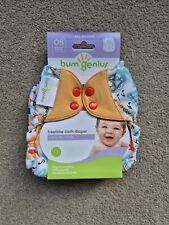 BNWT BUMGENIUS REUSABLE CLOTH NAPPY AIO BTP FREE POSTAGE
