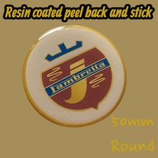 Lambretta I resin badges
