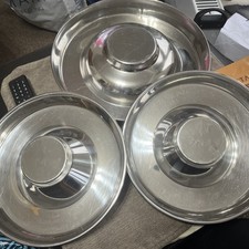 3x Puppy Weaning whelping litter Feeding Bowls bundle  . 2x medium & 1x large 