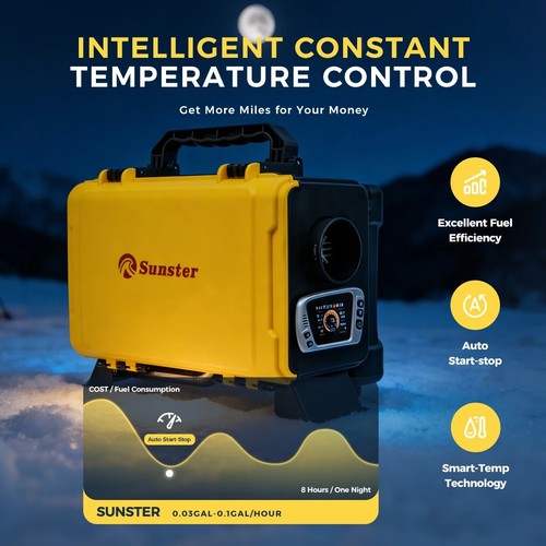 8kw diesel air - heater, 24v