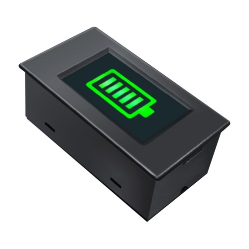 Car battery charge - car, level