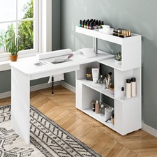 Shaped manicure table nail - l-shaped,
