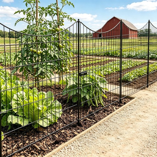 10x decorative garden fence - garden,