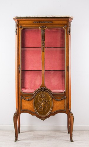 Antique french display - display, cabinet