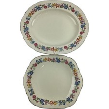 Alfred Meakin England Royal Marigold Tennessee Plates Floral Design 