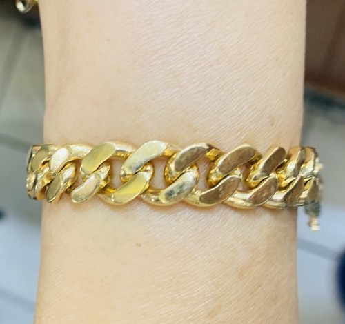 18k solid yellow gold cluster - solid,