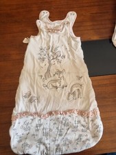 baby girl Grow bag TU 6-12 months white pink with deer 2.5 tog