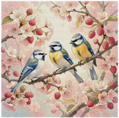 Printed cross stitch kit - kit, 11
