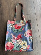 Cath Kidston Bloomsbury Bouquet Tote Shopping Oilskin Bag